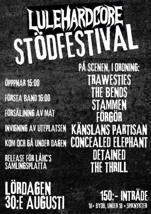 LULEHARDOCRE STÖDFESTIVAL