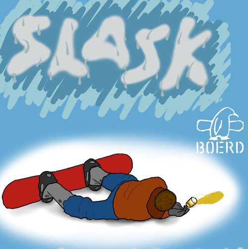 SLASK - snowboard stafett