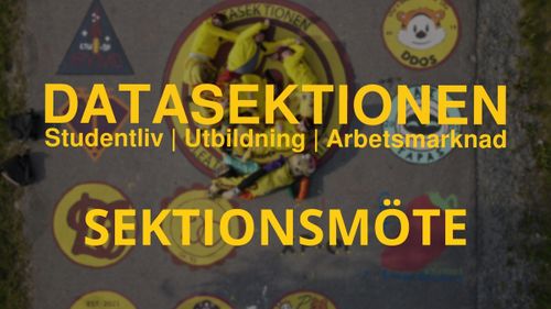 Datasektionen Sektionsmöte 1