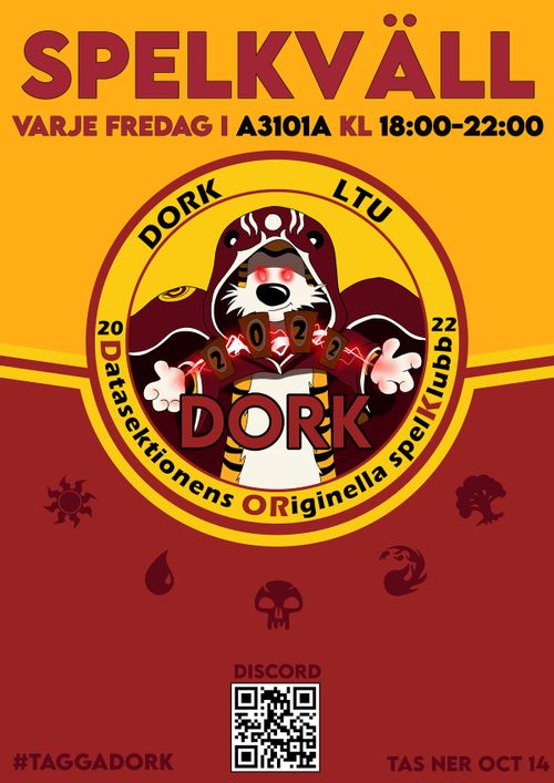 DORK spelkväll