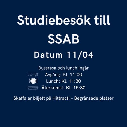 Studiebesök till SSAB