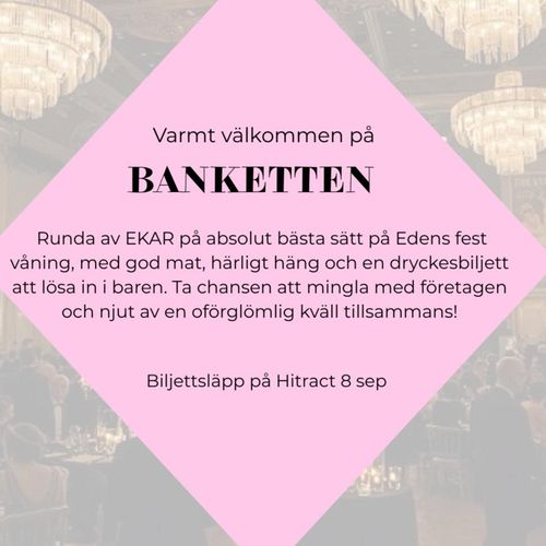 Ekar banketten 2025