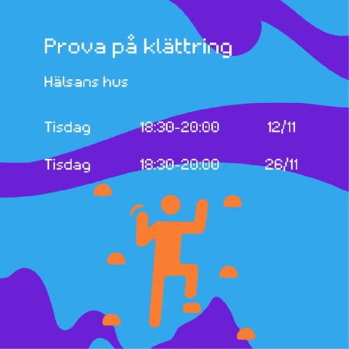 Prova på Klättring 12 November