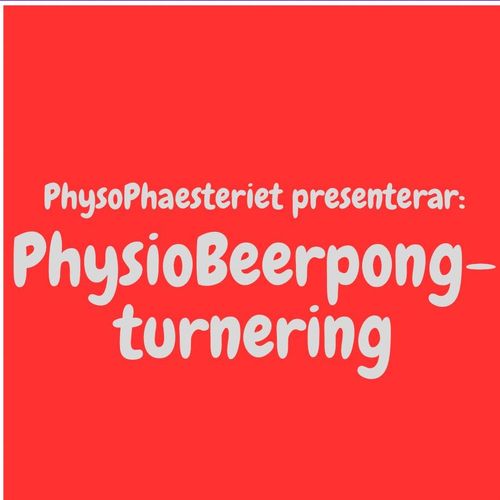 Fysio Beerpong turnering