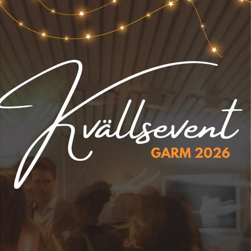 Kvällsevent GARM 2026