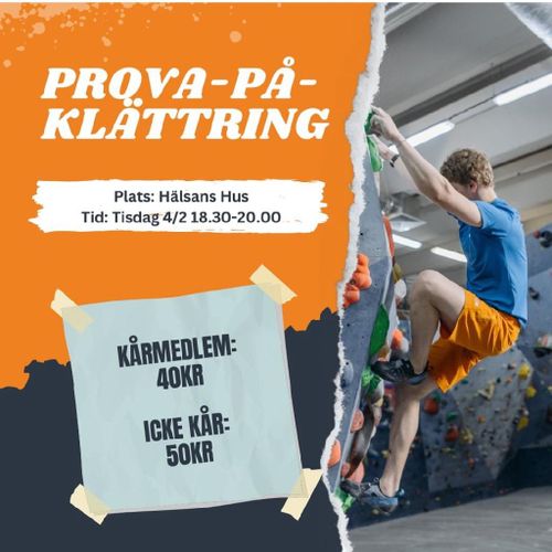 Prova-På-Klättring