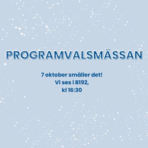 Programvalsmässan 