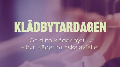 Stora klädbytardagen Luleå - vår 2025