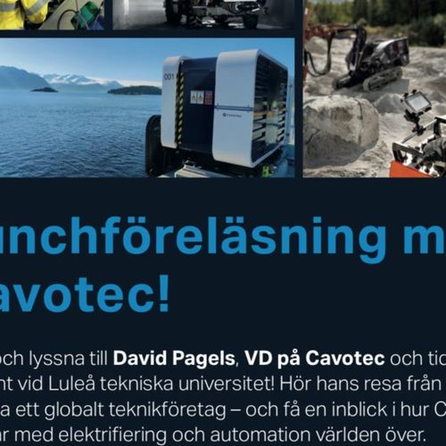 Lunchföreläsning med Cavotec